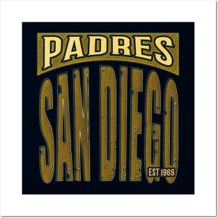 padres san diego Posters and Art